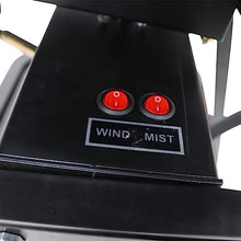 HayWHNKN Oscillating Misting Cooling Spray Fan Industrial Electric Misting Fan Humidification and Watering 16inch Portable Misting Fan 40L Water Tank