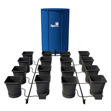 AutoPot 16Pot XL Self-Watering Hydroponic System with 6.6 Gal Pots and 60 Gal FlexiTank Black