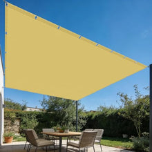 11x37 FT Dark Gray Waterproof Sun Shade Sail Heavy Duty-260 GSM UV Block Fabric-98% UV Block Rectangle Pergola Sunshade Cover for Garden, Backyard, Patios-with Grommets Sun Shades Outdoor Patio