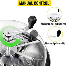 KRASS 16" Stainless Steel Rotating Gem Machine - Plant Sprout Cutter with Twist Twist Cut for Updated Sharp Gear Gems and Flowers Plants