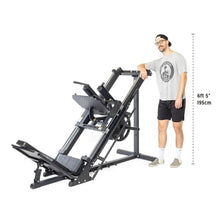 Bells of Steel Leg Press Hack Squat Machine Black