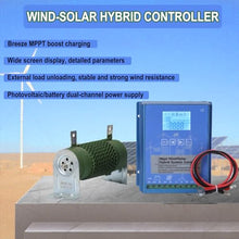 12V/24V/48V MPPT Solar Wind Hybrid Controller, Renewable Energy Inverter Solar Charge Controller, Intelligent Digital Regulator for Solar System 12V-6000W