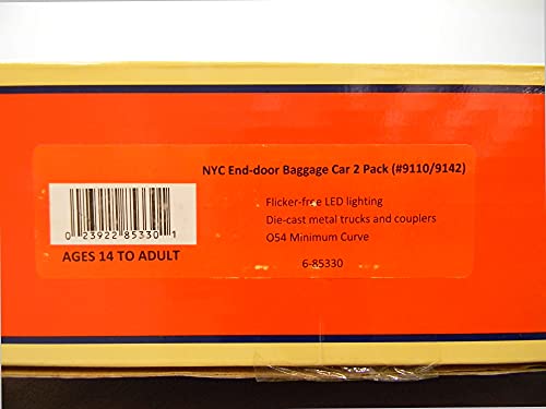 Lionel NYC Baggage Car 2 Pack