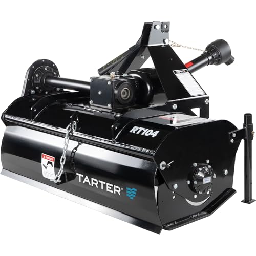 TARTER RT104BL 4 ft. 100 Series Rotary Tiller, Black