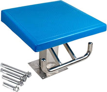 DLYZAYE Heavy Duty Swimming Pool Diving Platform, Loading 550lbs/250kg， 15° Inclined Professional Swimming Pool Diving Boards, Indoor Outdoor Pool Jumping Platform for Competition/Training,Standard
