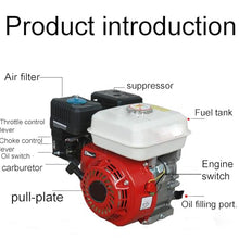 TYYMSMK Compact Gasoline Engine, 7.5HP Output, Efficient and Stable, Multifunctional Power Solution, High Performance 5KW Output