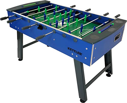 KETTLER Cavalier 2.0 Weatherproof Outdoor Foosball Table Blue