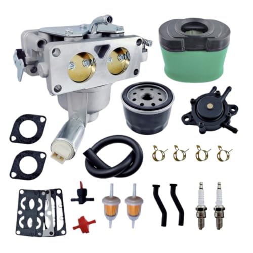 796997 Carburetor Tune-Up Kit Compatible with Briggs Stratton 796227 Carb 40G777, 20HP-25HP INikki V-Twin 4 Cycle Mower Tractor Engine(1 Set)