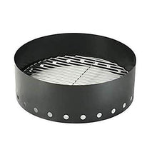 DIY BBQ Grill Round Charcoal Stove Outdoor Bacon Portable Barbecue Grills, Has Excellent Heat Dissipation, Prevents Rust