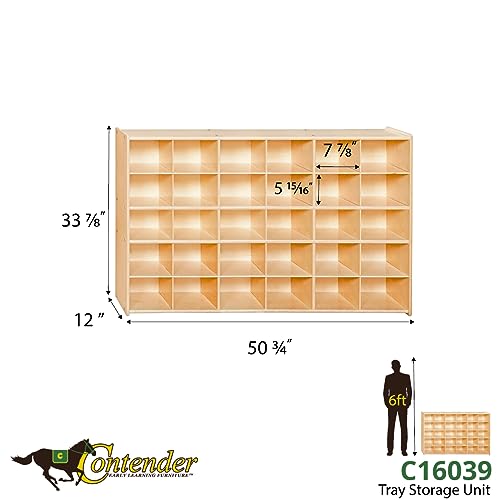 Contender 30 Tray Storage Unit No Bins