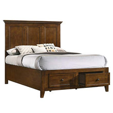 Carefree Home Furnishings Intercon San Mateo Youth Full Storage Bedroom Set Tuscan Finish