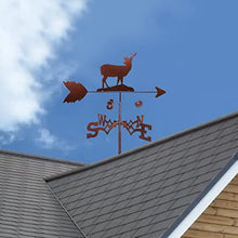 CAIMIAO Weathervane,Weathervane Metal for Roof Garden Yard Outdoor Weathervane,Wind Vane with Animal Ornament, Garden Weather Vane Professional Measuring Tool Garden Yard Easy Use