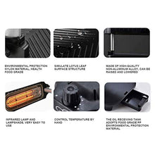 AFPSDLFJDLS Smoke Less Infrared Grill, Indoor, Heating Electric Tabletop, Non Stick Easy to Clean BBQ