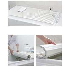 Folding Bathtub Cover Half-Body Bath Tub Cover Bathing Bath Rack Support Frame(75 * 1.6m)