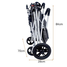 Garden Carts & Wagons Garden Cart with Roof 4 Wheels Folding Pull Wagon Handcart Trolley for Home Garden Cart