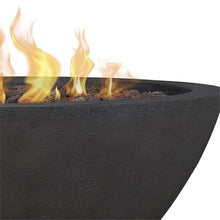 Home Square 2-Piece Set with Propane Fire Pit Bowl and Tank Cover in Shale