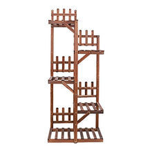 iumLeap Flower Stand 5 Tier Indoor Plant Stand Flower Pot Rack Multiple Holder Vertical Shelf Planter Display Shelving Unit for Patio Garden Corner Plant Stand