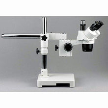 AmScope Trinocular Stereo Microscope 10X-60X Clear