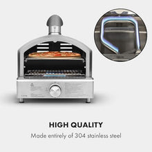 12 inch pizzelle maker, Portable Fuel Outdoor Pizza Oven, BBQ Pizza Oven kitchen, Stainless Steel pizza oven, With regulating valve Pizza Stone