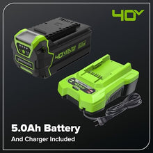 Greenworks 40V 16" Gen 2 Snow Blower with (1) 5Ah Battery and Fast Charger