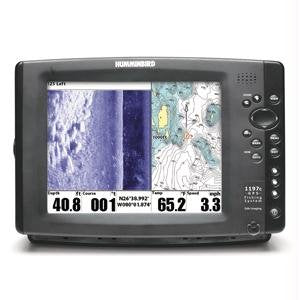 Humminbird 1197C 10.4-Inch Waterproof Marine GPS and Chartplotter with Navionics Bundle