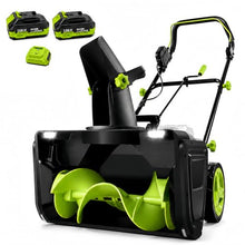 40V Cordless Snow Blower, 20" Brushless Snow Thrower
