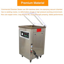 WYDDDARY Heavy Duty Vacuum Sealer 110V Stainless Steel 900W 15.7inch Sealing Length
