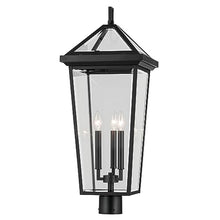 Kichler Regence 3-Light Outdoor Post Light, Textured Black