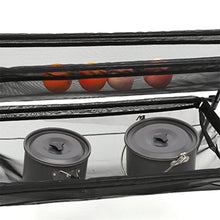 MWUCAIXIA Camping Storage Rack Multi-Layer Cookware Hanger Triangle Stand Aluminum Alloy Storage Shelf Organizer for Outdoor Camping