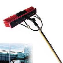 3.6m-10.8m Window Cleaning Telescopic Pole, Water Fed Extendable Brush Suitable for Cleaner Conservatory Roof Photovoltaic Panel Cleaning Photovoltaic Panel Cleaning/Window Clean