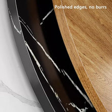Round Wooden Table Top for DIY Desk Side Coffee Patio Table Replacement