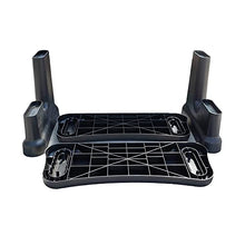 YUEWO Hot Tub Spa Steps with Storage Compartment Slip-Resistant Step for Any Hot Tub Shape and Size, Grey