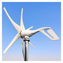 LIAMOS Wind Turbine Generator, Wind Generator Portable 600W Alternative Energy Windmills Alternateur 12V 24V 48V Wind Turbine MPPT Controller Wind System Wind Generator(without Controller,48V)