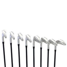 Majek K6 Iron Set Senior Men's Complete 8-Piece Iron Set Right Handed Black