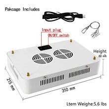 5sssallefaa Full Spectrum LED Grow Light 1200W Growing Lamp Indoor Hydroponic Greenhouse LED Plant All Stage Growth Lighting for Flowers Vegetables Garden Plants Green Lighting