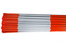 DISCOUNT SNOWSTAKES .COM 5ft Orange Pro Snow Stakes with Hy Viz Reflective Tape
