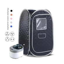 ZDGsrgWRG 4L Portable Folding Personal Steam Sauna Tent Set Remote Control