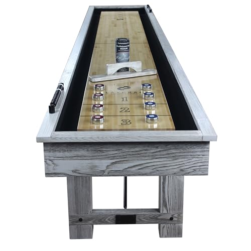Playcraft Montauk 12' Shuffleboard Table Whitewash