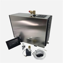 RKUVPAE Sauna Steam Generator 4.5-15KW Automatic Stainless Steel Steam Generator for Relax Spa Room Digital Controller Household Steaming Sauna Room Steam Bath Machine Sauna Accessories (Color:8kw)