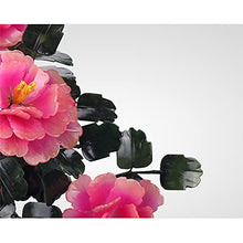 YXIANG56Q Fake Plants Fake Plants Artificial Bonsai Jade Peony Flower Faux Tree Jade Carving Crafts Perfect for Office Home Decoration Chinese Bonsai Ornaments Bonsai Tree
