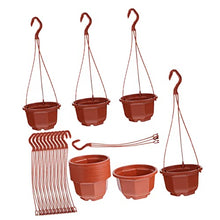 30 Sets Orchid Decor Scindapsus Small Flowerpot Drainage Flower Balcony Porch Home Garden Chlorophytum Indoor Coffeexcm with Planters Plant and Basket Pot Round Planter Patio (Coffeex4pcs