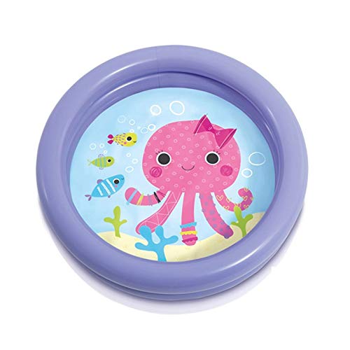 Portable Round Family Size Swimming Paddling Pool Fun Kids Outdoor Paddling Pool Foldable and Easy to Store Summer Backyard Water Party