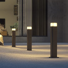 ZEELYDE Post Lights Outdoor,Modern LED Plug-in Grass Lamp Aluminum Outdoor Waterproof Villa Road Lamp Electric Residential Garden Lamp Villa Park Landscape Lamp Outdoor Night Safety Lighting Post