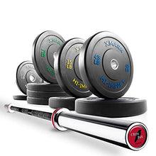 XMark Deadlift CROWBAR Commercial Olympic Bar 280 lb Set