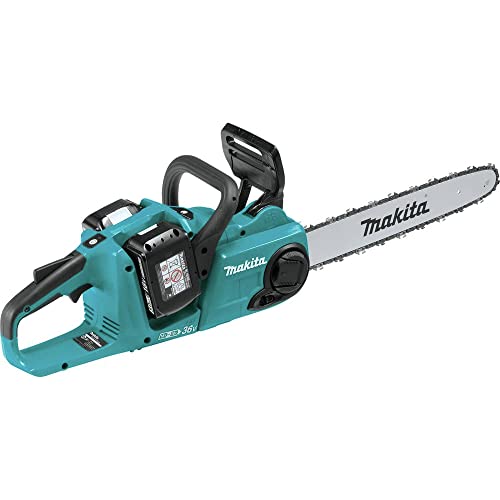 Makita XCU04PT LXT Lithium-Ion Brushless Cordless 16" Chain Saw Kit (5.0Ah)