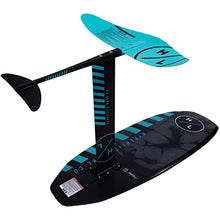 Hyperlite Shuttle W/Booster 1300 Wakefoil Package Black/Aqua 4ft 5in