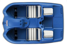 Sun Dolphin Laguna 5 Seat Pedal Boat with Canopy Blue