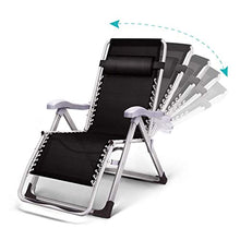 5JJJLOOOPP Sun Lounger, Zero Gravity Chair, Beach Chair, Lounge Chair Deck Chair, Folding Recliner Chair, Super Wide 65 CM, Beach Patio Garden C (1)