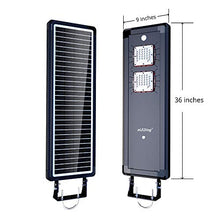 eLEDing Solar Power AI-Smart 3200 Lumens Cree LED Light w/ 13FT Detachable Poles