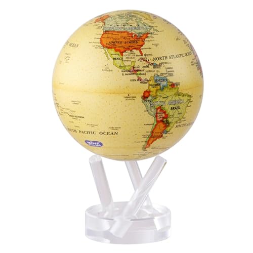 MOVA Globe Yellow Political Map 6